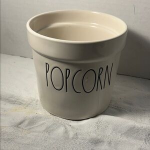 Rae Dunn White Popcorn Ceramic Bowl